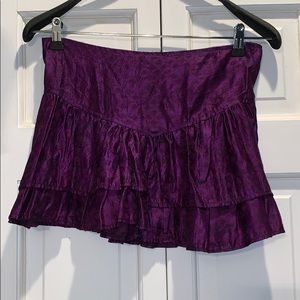 Ruffle Mini Skirt